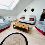 Grand 2 Wifi Proche Cattenom & Luxembourg Un-sejour-a-part Apartmán Florange