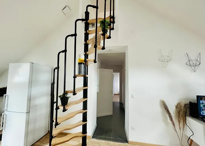 Grand Appartement 2 Chambres Wifi Proche Cattenom & Luxembourg Un-Sejour-A-Part Florange