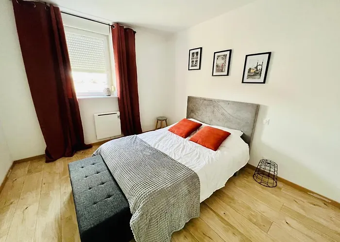 Grand 2 Wifi Proche Cattenom & Luxembourg Un-sejour-a-part דירה Florange