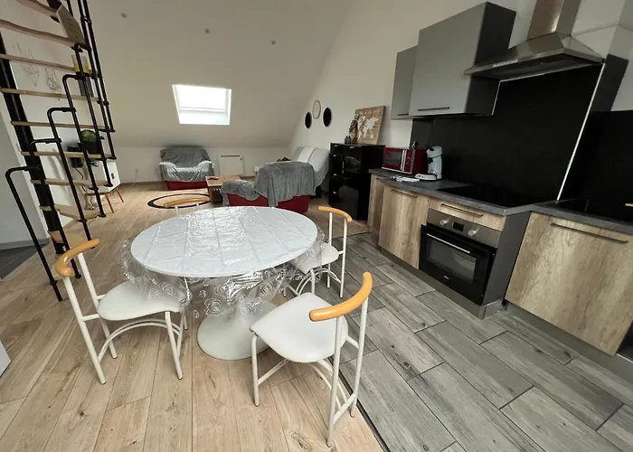 Grand 2 Wifi Proche Cattenom & Luxembourg Un-sejour-a-part דירה *